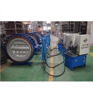 EnergiLagring Hydraulisk Kontrol Langsom Lukning Check Butterfly Valve